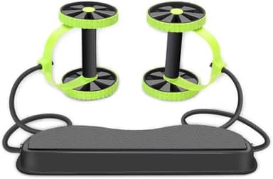 Aparelho de Ginástica Portátil Multiuso com Suporte até 120kg para Treinos e Fortalecimento Muscular Braço Perna e Abdômen Versátil e Eficiente Cor Sortida Conforme Disponibilidade Em Estoque