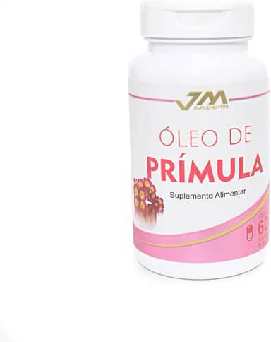 Oleo De Prímula 500mg 60 Capsulas Softgel JM Suplementos