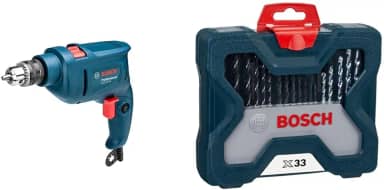 Bosch GSB 450 RE Kit X-Line 33pç: Furadeira Combinada, 1,6 kg, Alimentada por Bateria