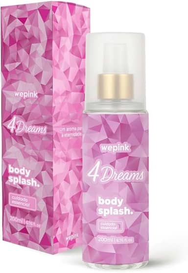 Body Splash 4Dreams Desodorante Colônia 200ml We pink