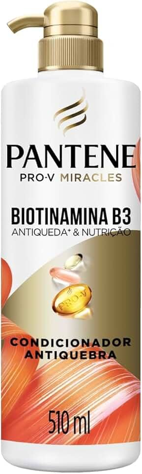 Pantene Pro-V Condicionador Miracles Antiqueda & Nutrição Biotinamina B3 510ml