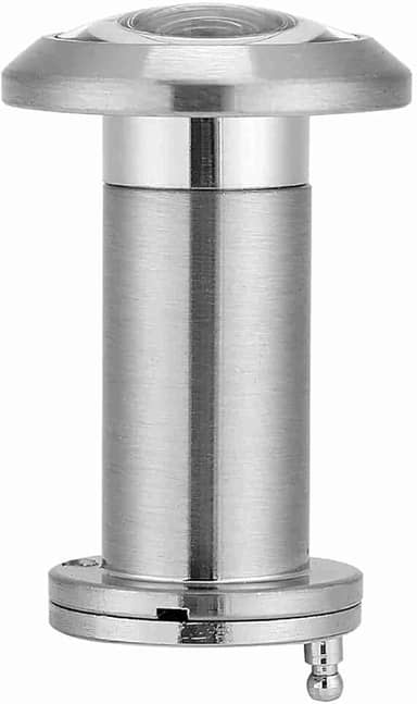 Visualizador de porta, visão de ângulo amplo de 200 graus, olho mágico para porta de segurança doméstica (escovado)