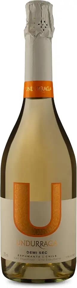 Vinho Espumante Chileno Espumante U By Undurraga DO Región del Valle Central Demi-Sec 750 ml