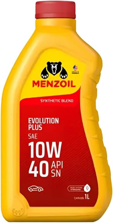 Evolution Plus, Óleo Sintético SAE 10W40, API SN, 1L