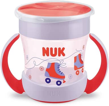 NUK Copo Mini Magic Cup 360º Com Alça Evolution 160Ml– Girl Vermelho