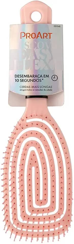 Proart Escova Raquete Easy Flexi Rosa - Proart