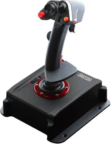 Joystick de simulação de voo Cobra V5