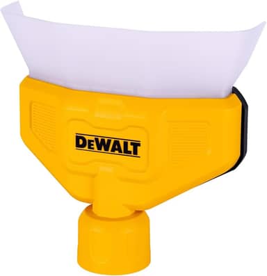 DEWALT Compre coletor de poeira a vácuo, acessórios para aspirador de pó seco e molhado para facilitar a coleta de poeira, design de funil, mãos livres, DXVA00-1500, 1 pacote, amarelo