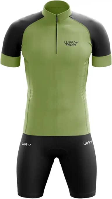 Conjunto de Ciclismo Masculino Camisa e Bermuda de Gel Bike Pedal Mtb