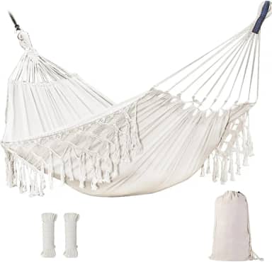 Rede de Descanso, Tecido Oxford Macio Rede de Dormir, Capacidade de Carga Elevada 300 KG, 150 * 200 CM