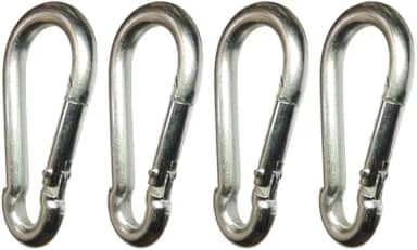 KIT MOSQUETÃO PUNCH 6x60 mm Sem Trava - Academia Profissional