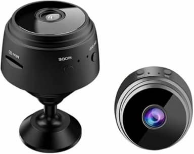 Mini Câmera Espiã WiFi HD 1080P sem Fio com Visão Noturna YODHE
