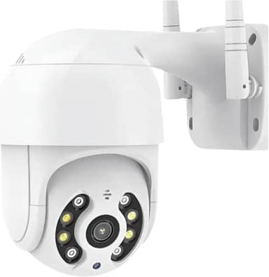 Câmera IP Externa Speed Dome FullHD 360 Visão Noturna Colorida Wi-Fi App Yoosee