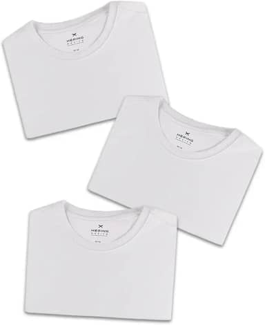 Kit Com 3 Camisetas Femininas Básicas