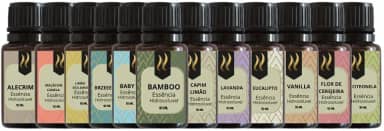 Kit Top 12 Essências Aromatizantes para Difusor, Nattuaromas