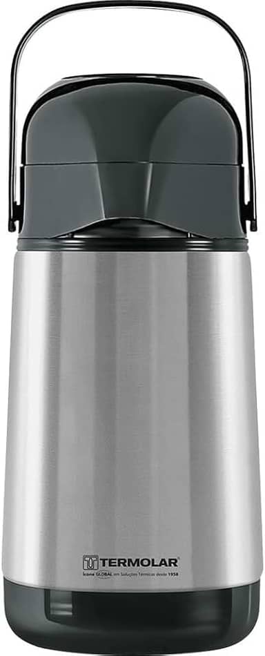 Garrafa Térmica Lúmina 500ml Inox Conservação de 12h Quente / 24h Frio Sistema que não pinga - Termolar 9752 52999