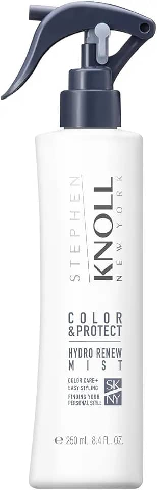 Stephen Knoll Hydro Renew Mist Color & Protect, Leave-in em Spray para Cabelos Coloridos ou com Mechas, Tecnologia Acidic Silk Repair, Proteção Térmica, 250ml