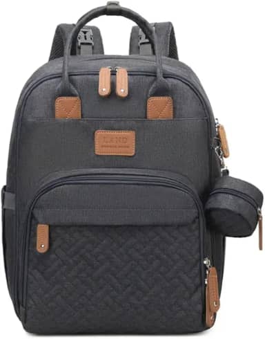 Bolsa Mochila Maternity Land Bonny Cinza original