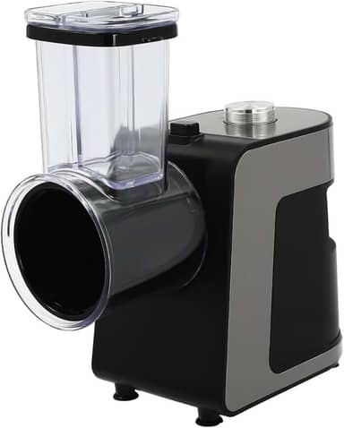 Máquina Cortador Ralador Triturador Cozinha Elétrico Profissional 5 em 1 (110V - PRATA)