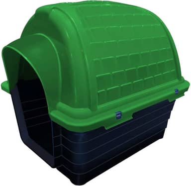 Furacão Pet Iglu Casinha de Plástico para Cães, Verde, 4