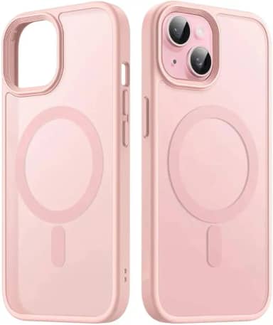 Capinha Magnetica para iphone Anti-Impacto e Proteção Reforçada (Rosa, iPhone 12 Pro)