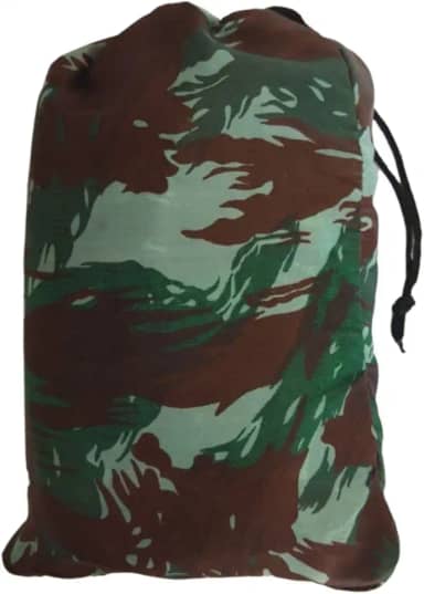 Rede de Dormir Camping Nylon Estampa Exército com Bolsa – Rede para Acampamento Leve, Compacta, 2,10 x 1,60 m, Suporta até 150 kg