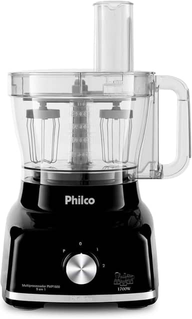 Philco, 101202001, Multiprocessador 9x1, 1400W, PMP1600, 220V, Preto