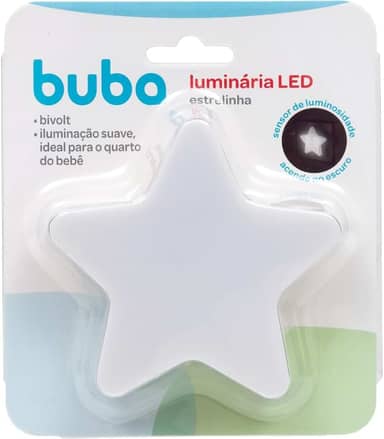 Buba Luminária Led Com Sensor Estrela
