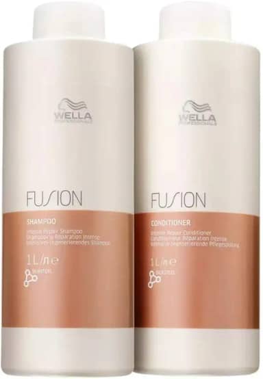Kit Wella Fusion Intense Repair Shampoo e Condicionador 1 L