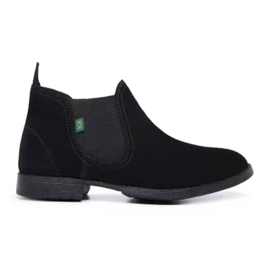 Botina Country Chelsea Boot Toda Em Couro Camurça 1500