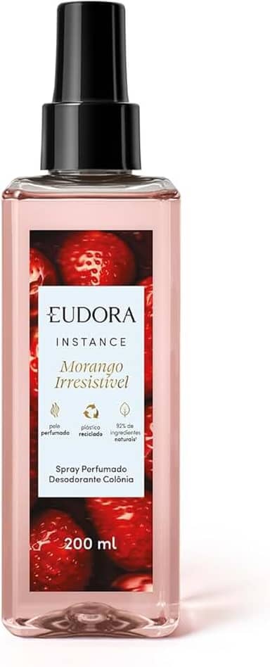 Eudora Instance Morango Irresistível Spray 200ml