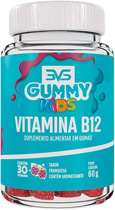 3VS Nutrition Gummy Kids Vitamina B12 30 Gomas Sabor Framboesa