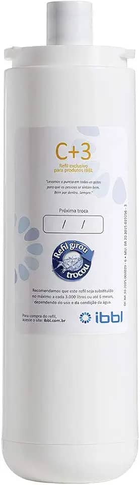 Filtro IBBL C+3 para Purificador de Água, Branco