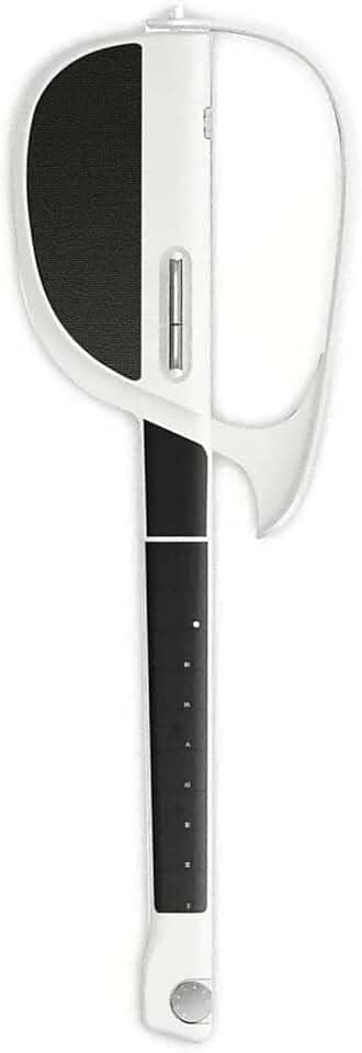 Guitarra Inteligente Sem Cordas, Guitarra Inteligente Com Entrada para Fone de Ouvido, Acompanhamento Automático de Acordes, Guitarra Portátil de Viagem para Iniciantes,