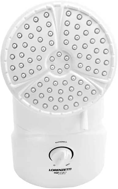 Ducha Top Jet Eletrônico 220V 7500W, Lorenzetti, 7541507, Branco, Pequeno