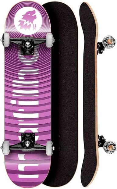 Skate Montado Shape Matilha 8.0 Roxo Circle