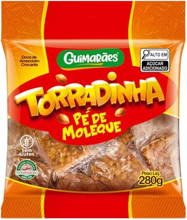 Torradinha Pé de Moleque 280g