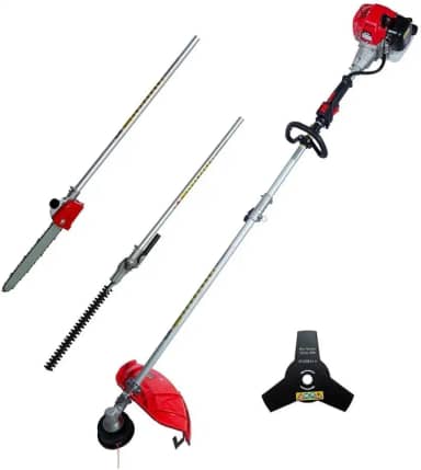 ROCADEIRA MULTIFUNCIONAL TOYAMA, TBC26MTX, GASOLINA 2T, 25.4CC, CARRETEL E LAMINA 3P, MOTOPODA E PODADOR DE CERCA VIVA