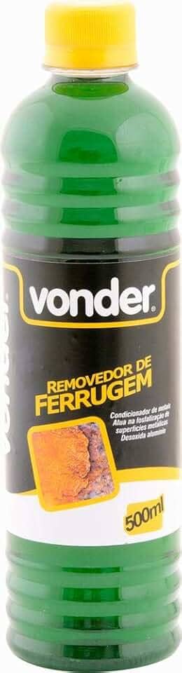 Removedor De Ferrugem 500 Ml Vonder.