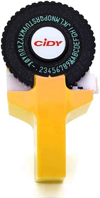 Marcador de Etiquetas Manual Portátil DIY Gravador 3D Impressora Máquina Escrever com Fitas Plástico PVC Letreiro