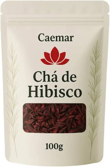 Chá de Hibisco 100 gr - Sem Conservantes