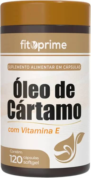 OLEO DE CARTAMO + VIT E 1000MG 120CPS FITOPRIME