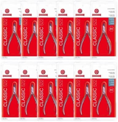 Kit 12 Alicates 522 Mundial Cutícula