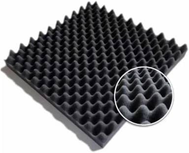 Kit com 10 placas Acústicas - 50x50x2cm - Anti chama