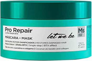 Pro Repair Ultra Mask Restaura as fibras capilares danificadas, 250 g., Let Me Be