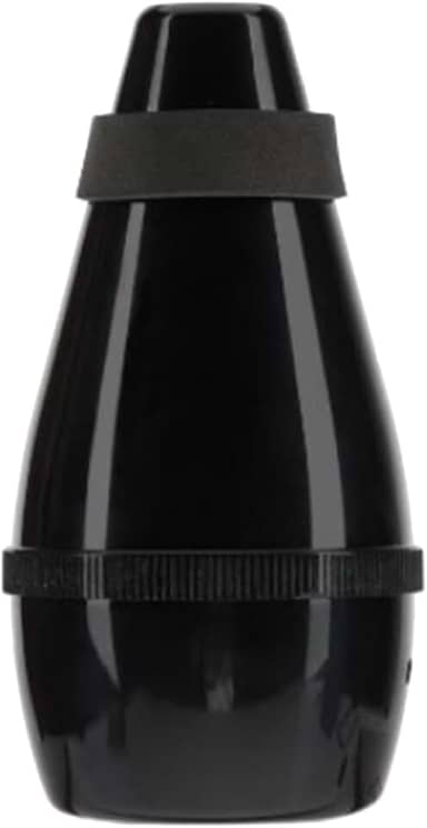 Colaxi Surdina reta para trompete BB, substituição profissional para prática de trompete para iniciantes, palco, amantes da música, Preto
