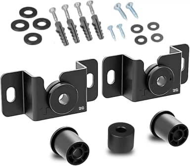 Suporte para TV de 13" a 70" Fixo de Parede Universal em Aço Reforçado, Suporta até 100kg Padrão VESA de 75x75 a 800x400mm - Qualidade PREMIUM