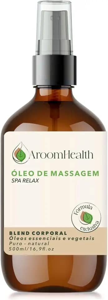 Blend de óleos para massagem Relax - 500 ml Fórmula Exclusiva
