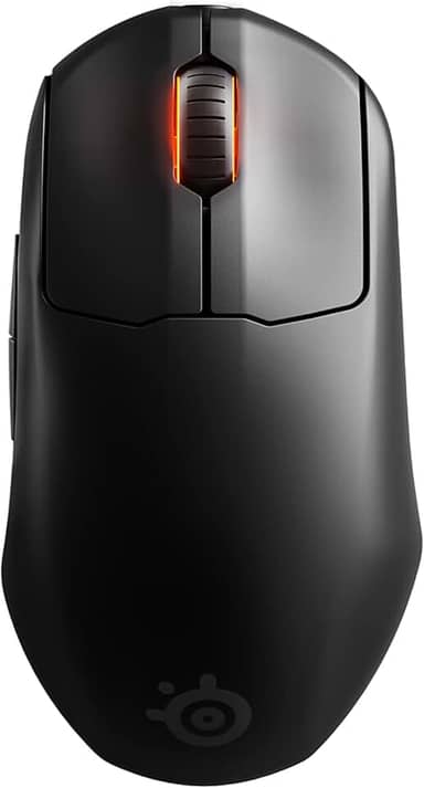SteelSeries Mouse para jogos Esports Mini FPS sem fio – Ultra leve – Edição Prime Mini – 5 botões programáveis – 2,4 GHz sem atraso – Bateria 100H – Sensor CPI 18K – Interruptores óticos magnéticos –