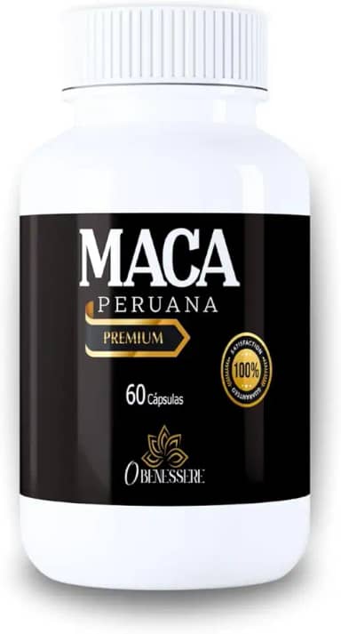Maca Peruana Premium 500mg – 60 Cápsulas | Energia, Força, Libido e Bem-Estar | Suplemento Natural em Cápsulas | O Benessere Nutrition